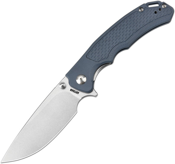 Artisan Traditian V2 Linerlock Blue G10 Folding S35VN Pocket Knife 1702MBUS