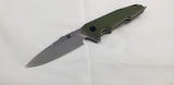 Artisan Predator Linerlock OD Green G10 Screwdriver D2 Tool Steel Knife 1706PGN