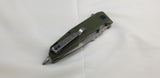 Artisan Predator Linerlock OD Green G10 Screwdriver D2 Tool Steel Knife 1706PGN