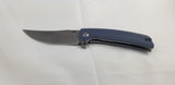 Artisan Arroyo Linerlock Blue-Gray G10 Folding AR-RPM9 Pocket Knife 1845PGY