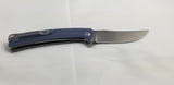 Artisan Arroyo Linerlock Blue-Gray G10 Folding AR-RPM9 Pocket Knife 1845PGY