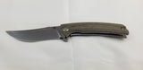 Artisan Arroyo Linerlock OD Green Micarta Folding AR-RPM9 Pocket Knife 1845PODG