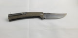 Artisan Arroyo Linerlock OD Green Micarta Folding AR-RPM9 Pocket Knife 1845PODG