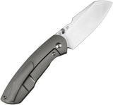 Artisan Prime Framelock Green Micarta & Titanium Folding S90V Pocket Knife 1866GODG