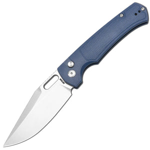 Artisan Revel Button Lock Blue FRN Folding CPM-S90V Pocket Knife 1867GBU