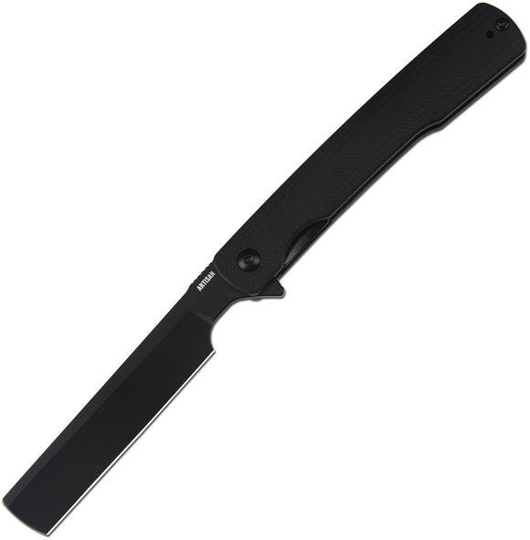 Artisan Orthodox V2 Linerlock Black G10 Folding AR-RPM9 Pocket Knife 1883PBBK