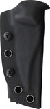 Auxiliary Manufacturing Deadhead Pocket Bowie Blue Micarta 14C28N Fixed Blade Knife 001BLU
