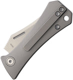Auxiliary Manufacturing Pocket Bowie Slip Joint Gray Titanium Folding Bohler M390 Pocket Knife 007BWSL