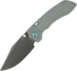 Tenable Knives Entity Top Linerlock Gray G10 Folding 14C28N Pocket Knife B1036H1