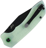 Tenable Knives Entity Top Linerlock Jade Glow In The Dark G10 Folding 14C28N Pocket Knife B1036H2