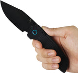 Tenable Knives Entity Top Linerlock Black G10 Folding 14C28N Pocket Knife B1036H3