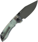 Tenable Knives Entity Top Linerlock Camouflage G10 Folding 14C28N Pocket Knife B1036H4