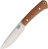 Bark River Highland Special Natural Micarta A2 Steel Fixed Blade Knife 114MNC