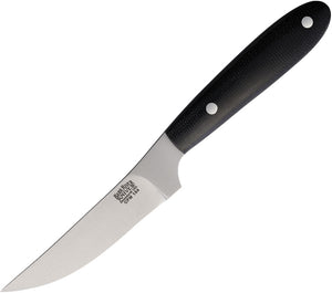 Bark River Bitter Root Caper Black Micarta 154CM Fixed Blade Knife 99253MBC
