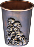 Bastinelli Creations Copper 2" Skull Artwork Cup Double Side 226ZZ