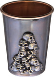 Bastinelli Creations Copper 2" Skull Artwork Cup Single Side 226Z