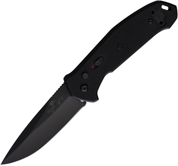 Bear & Son Automatic Bold Button Lock D2 Knife AC521B4B