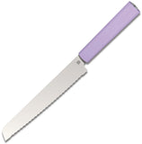 Butterfork Bread Purple ABS AR-RPM9 Fixed Blade Kitchen Knife 01BKPP