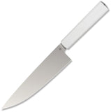 Butterfork Chef's Light Gray ABS AR-RPM9 Fixed Blade Kitchen Knife 01CKLG