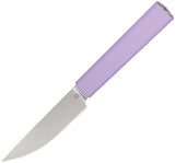 Butterfork Paring Purple ABS AR-RPM9 Fixed Blade Kitchen Knife 01PKPP