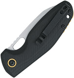 Black Fox Puffy Linerlock Black G10 Folding 10Cr15CoMoV Pocket Knife 786G10B