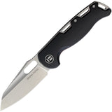 Boone Forge BF009 Linerlock Black G10 Folding 14C28N Sandvik Pocket Knife G009