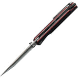 Boone Forge BF014A Linerlock Black G10 Folding 14C28N Sandvik Pocket Knife G014A