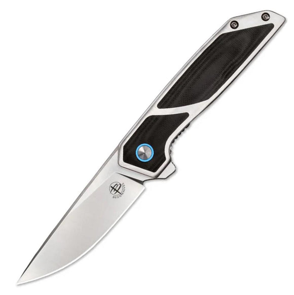 Begg Knives Diamici Linerlock Black G10 & Stainless Folding D2 Pocket Knife 013
