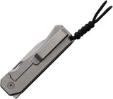 Big Idea Design Ti Pocket Framelock Stonewash Titanium Folding M390 Pocket Knife G004