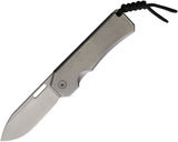 Big Idea Design Ti Pocket Framelock Stonewash Titanium Folding M390 Pocket Knife G004