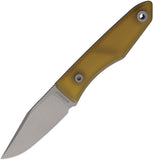 Big Idea Design USA Lookout Amber Ultem MagnaCut Clip Pt Fixed Blade Knife 563279