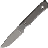 Big Idea Design USA Cloudland Stonewashed Titanium MagnaCut Fixed Blade Knife 563378