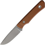 Big Idea Design USA Cloudland Brown Micarta MagnaCut Fixed Blade Knife 563392