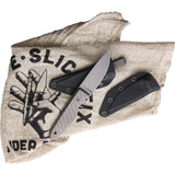 Big Idea Design USA Lookout Gray Titanium MagnaCut Fixed Blade Knife 735956