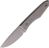 Big Idea Design USA Lookout Gray Titanium MagnaCut Fixed Blade Knife 735956
