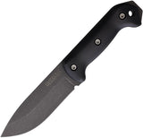Becker Companion Black Ultramid MagnaCut Fixed Blade Knife w/ Sheath R92