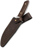 Boker Arbolito Torito GX Guayacan Wood ACX 390 Steel Drop Point Fixed Blade Knife w/ Sheath 02BA593GX