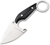 Boker Magnum Enki Black Micarta 440 Stainless Fixed Blade Knife w/ Sheath 02BM0001
