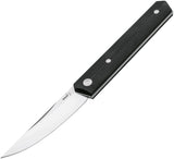 Boker 8.5" Kwaiken Stainless Fixed Blade Black G10 Handle Knife + Sheath 02BO800