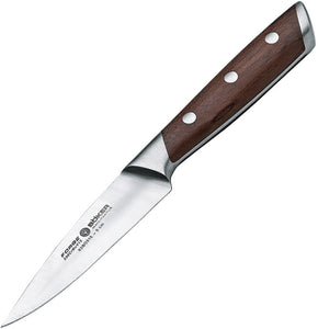Boker Forge Paring Maple Wood X50CrMoV15 Fixed Blade Kitchen Knife 03BO515