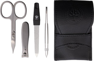 Boker Arbolito Basic L 4pc Nail Scissors Nail File Tweezers Manicure Set 04BO506