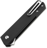 Boker Kwaiken Compact Button Lock Black Aluminum Folding MagnaCut Pocket Knife 110073