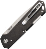 Boker Kihon Bifold 42A Lockback Black Stainless Folding MagnaCut Pocket Knife 110313