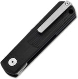 Boker BRLW Linerlock Black G10 Folding MagnaCut Clip Pt Pocket Knife 110670