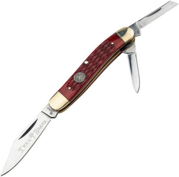 Boker Traditional Series 2.0 Tree Brand Whittler Red Bone Folding D2 Steel Pocket Knife 110847