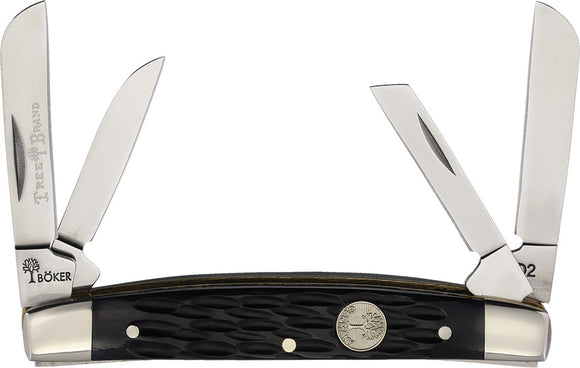 Boker Traditional Series 2.0 Tree Brand Congress Black Bone Folding D2 Steel Pocket Knife 110867
