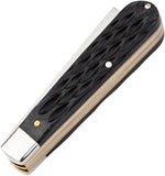 Boker Traditional Series 2.0 Tree Brand Razor Jack Black Bone Folding D2 Steel Knife 110868