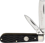 Boker Traditional Series 2.0 Tree Brand Razor Jack Black Bone Folding D2 Steel Knife 110868