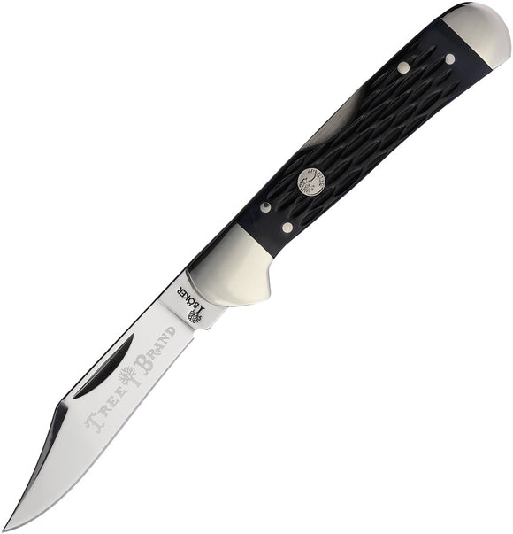 Boker Traditional Series 2.0 Tree Brand Copperhead Lockback Black Bone Folding D2 Steel Knife 110873