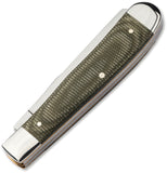 Boker Traditional Series 2.0 Tree Brand Trapper Green Micarta Folding D2 Steel Knife 110888